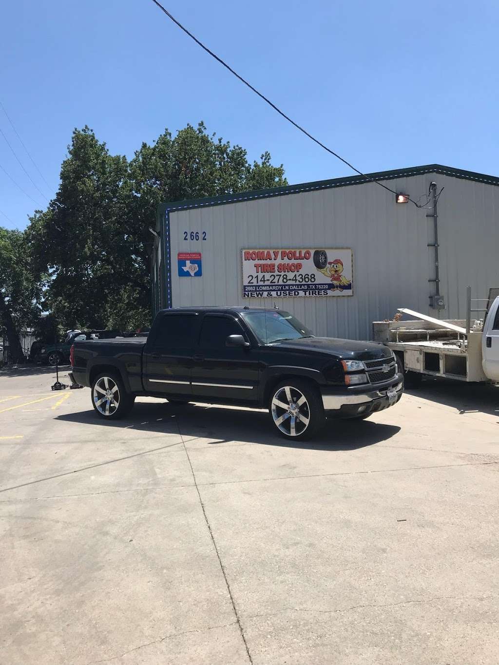 Roma y Pollo Tireshop | 2662 Lombardy Ln, Dallas, TX 75220, USA | Phone: (469) 906-6022