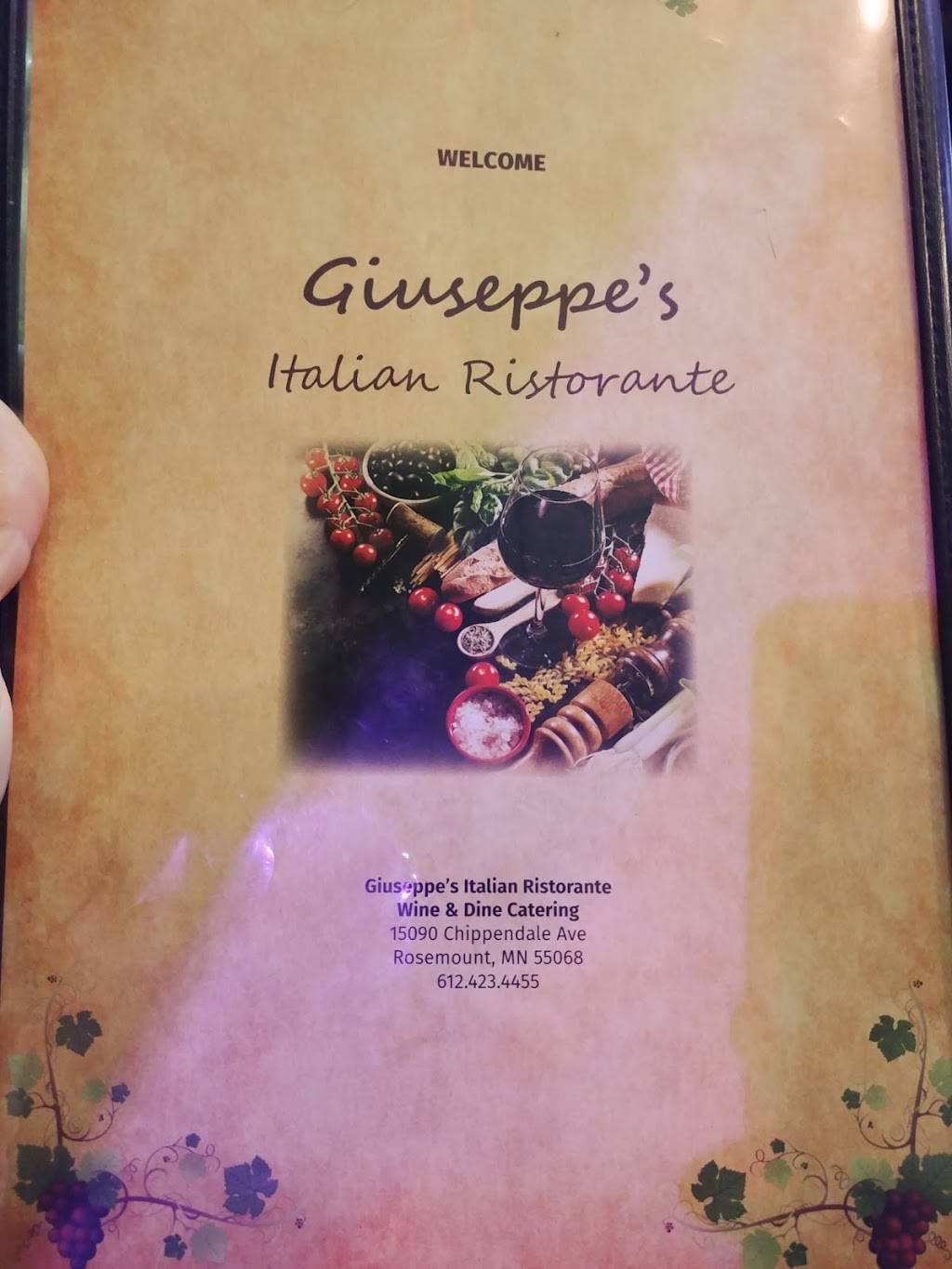 Giuseppes Italian Ristorante | 15090 Chippendale Ave W, Rosemount, MN 55068, USA | Phone: (651) 423-4455