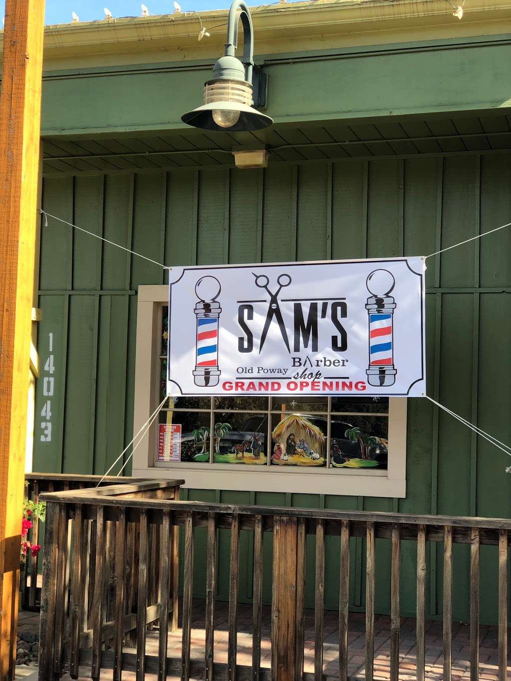 Sams Old Poway Barber Shop | 14043 Midland Rd, Poway, CA 92064, USA | Phone: (858) 668-7477