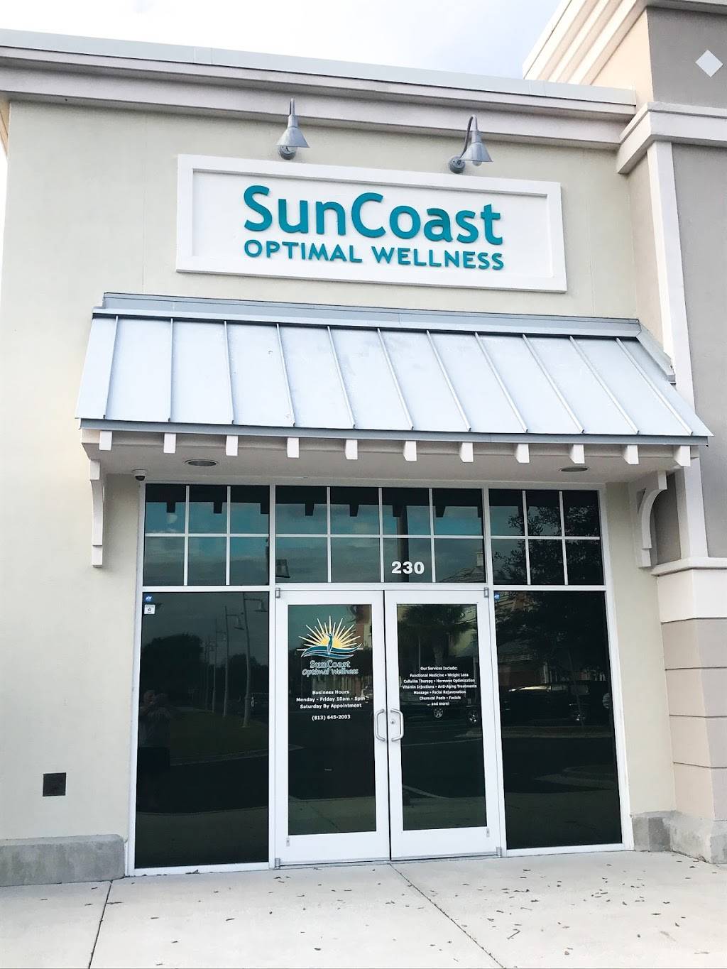 SunCoast Optimal Wellness | 230 Harbor Village Lane, Apollo Beach, FL 33572 | Phone: (813) 645-2003