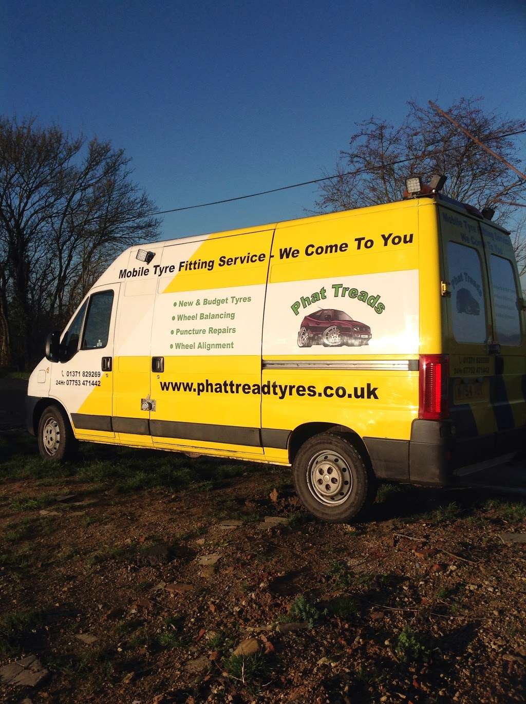 Phat Tread Tyres | hales farm highcross lane east, Dunmow CM6 1TQ, UK | Phone: 01371 829269
