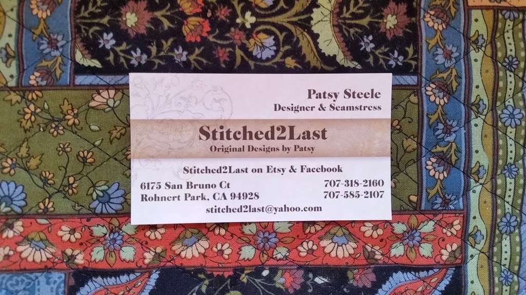 Stitched 2 Last | 6175 San Bruno Ct, Rohnert Park, CA 94928, USA | Phone: (707) 318-2160