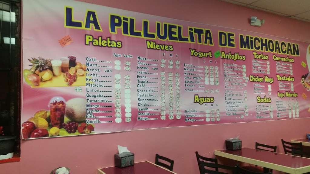 La Pilluelita De Michoacan | 3356 W 63rd St, Chicago, IL 60629, USA | Phone: (773) 306-2065