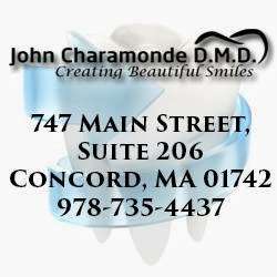 John Charamonde, DMD | 747 Main St Suite 206, Concord, MA 01742, USA | Phone: (978) 369-9304