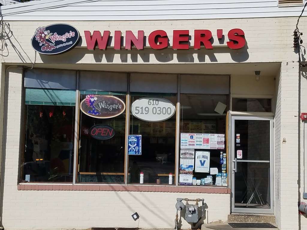 Wingers | 819 E Lancaster Ave, Villanova, PA 19085, USA | Phone: (610) 519-0300