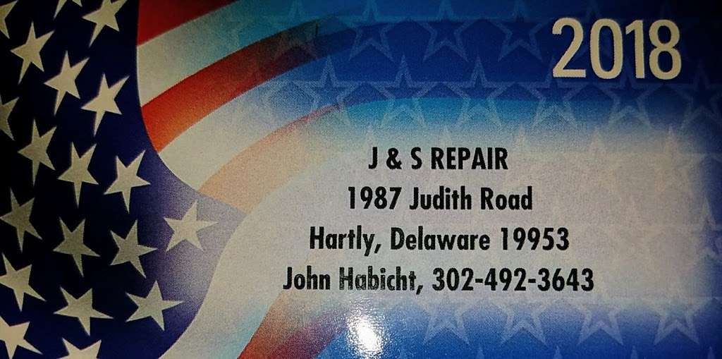 J & S Repair | 1987 Judith Rd, Hartly, DE 19953, USA | Phone: (302) 492-3643