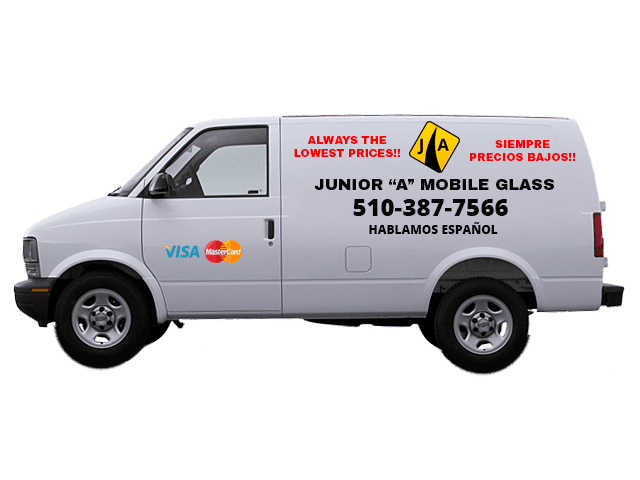 Junior A Mobile Auto Glass Repair | 3451 Paxton Ave, Oakland, CA 94601 | Phone: (510) 872-5985