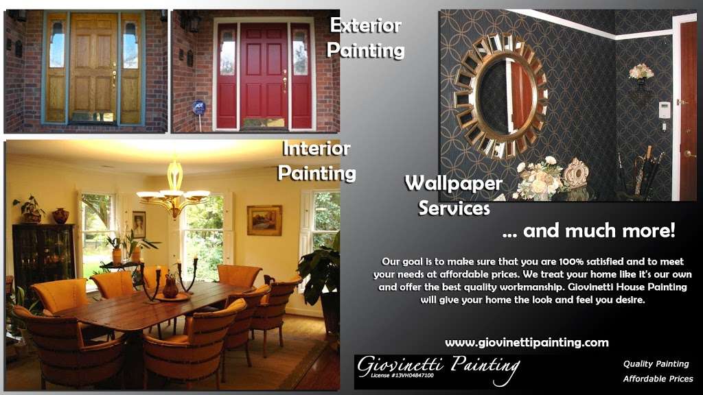 Giovinetti Painting Services, LLC | 14 Millstone Dr, Sewell, NJ 08080 | Phone: (856) 227-1503