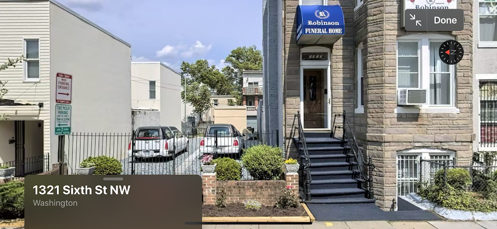 Robinson Funeral Home | 1313 6th St NW, Washington, DC 20001 | Phone: (202) 387-5984