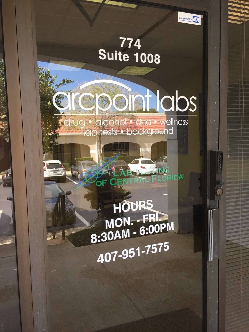 ARCpoint Labs of Altamonte Springs | 774 Northlake Blvd suite 1008, Altamonte Springs, FL 32701 | Phone: (407) 951-7575