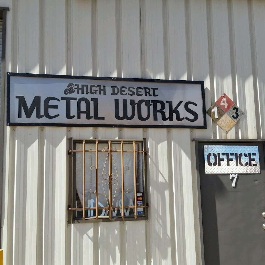 High Desert Metal Works | 22276 Ottawa Rd # 6, Apple Valley, CA 92308, USA | Phone: (760) 247-7763