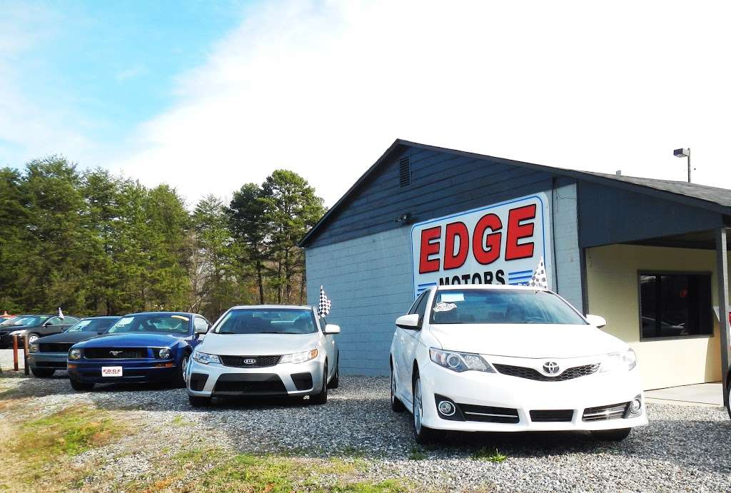 Edge Motors | 177 E Plaza Dr, Mooresville, NC 28115, USA | Phone: (704) 663-0222