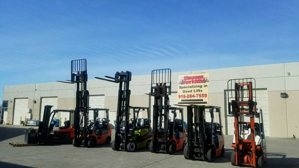 Simpson Forklift | 875 Cotting Ln suite f, Vacaville, CA 95688, USA | Phone: (916) 284-7559