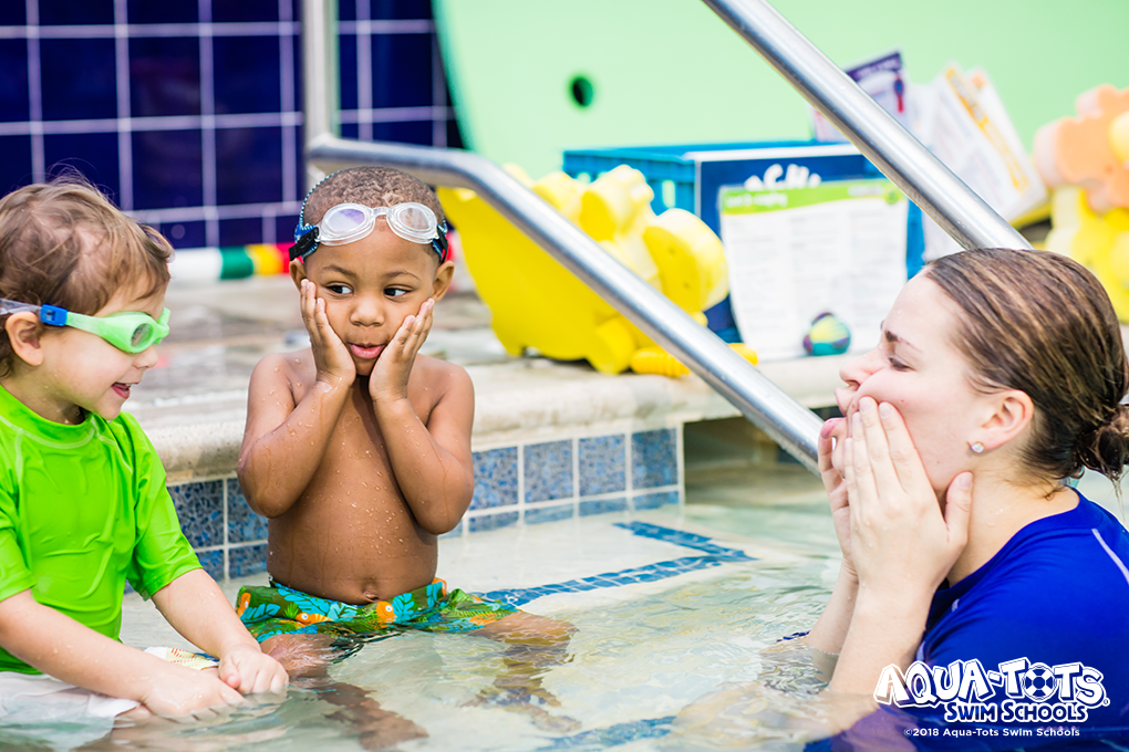 Aqua-Tots Swim Schools Pearland | 3145 Silverlake Village Dr, Pearland, TX 77584, USA | Phone: (281) 305-0223