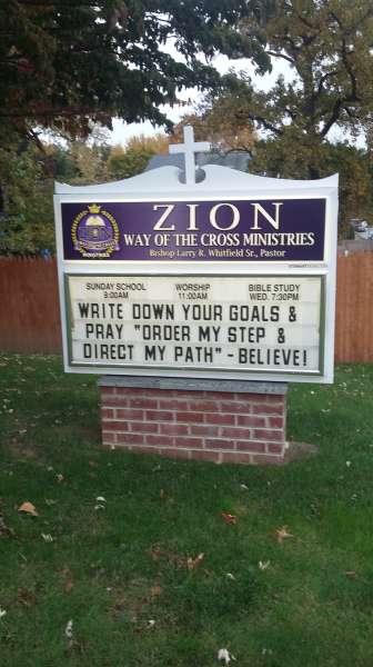 Zion WOTCC Church | 3410 Green St, Claymont, DE 19703, USA | Phone: (302) 792-9646