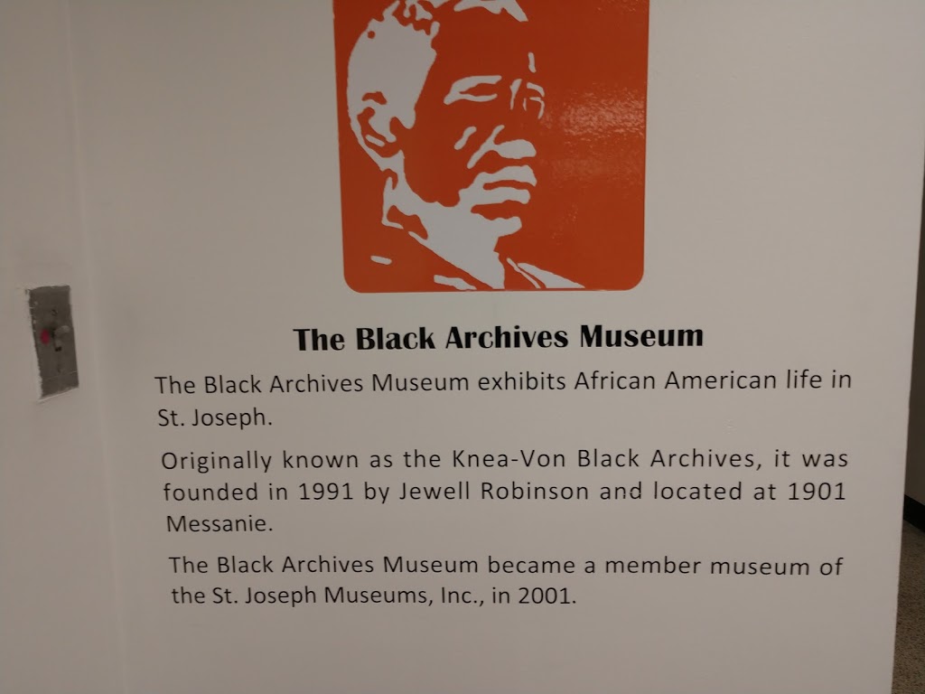 Black Archives Museum | 3406 Frederick Ave, St Joseph, MO 64506, USA | Phone: (816) 232-8471