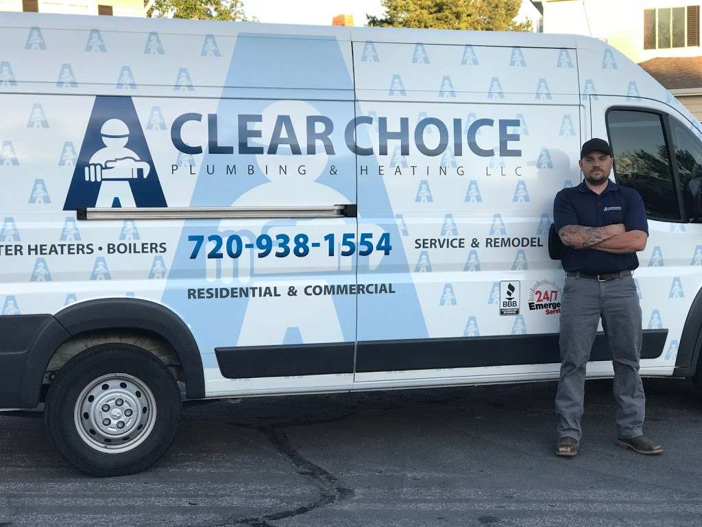A Clear Choice Plumbing & Heating LLC. | 8061 S Cedar St, Littleton, CO 80120, USA | Phone: (720) 938-1554