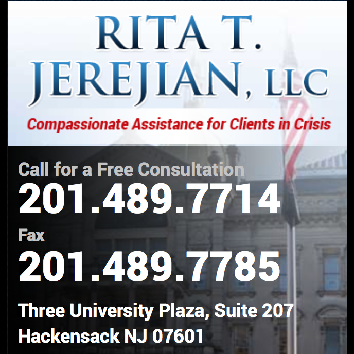 Rita Jerejian Divorce & Family Law, LLC | 3 University Plaza Dr #207, Hackensack, NJ 07601, USA | Phone: (201) 489-7714