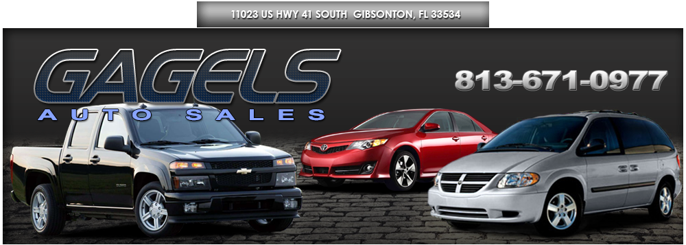 Gagels Auto Sales | 11023 US Hwy 41 S, Gibsonton, FL 33534, USA | Phone: (813) 671-0977