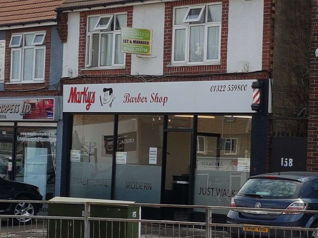 Markys Barbers | 158 Mayplace Rd E, Bexleyheath DA7 6EI, UK | Phone: 01322 559800