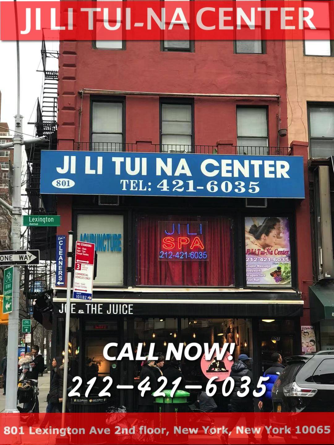 Ji Li Tui-Na Center | 801 Lexington Ave 2nd floor, New York, NY 10065, United States | Phone: (212) 421-6035