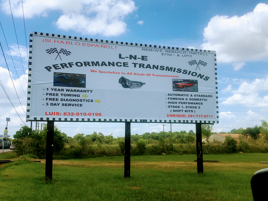 LNE Performance Transmissions | 20131 Aldine Westfield Rd, Humble, TX 77338, USA | Phone: (281) 886-2638