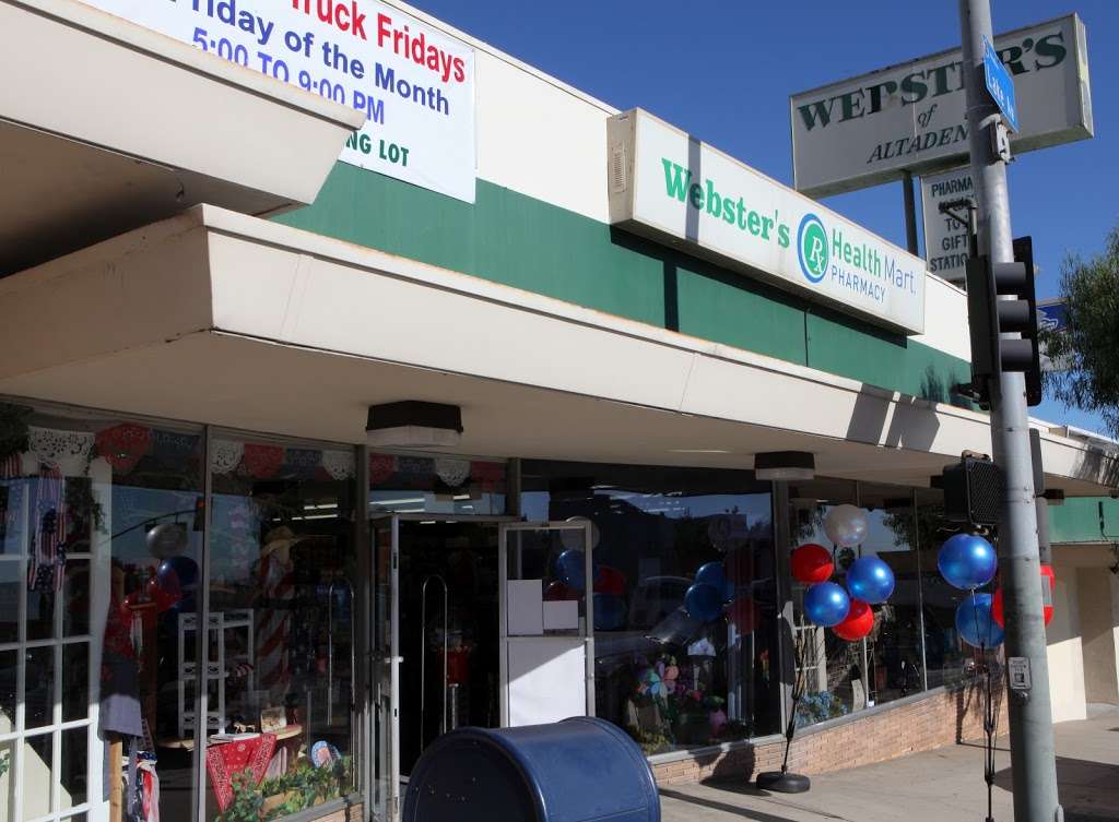 Websters Community Pharmacy | 2450 Lake Ave, Altadena, CA 91001, USA | Phone: (626) 797-1163