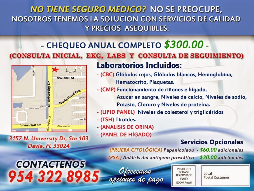 Dr. Juan Carlos Rondon, M.D., P.A. | 3157 N University Dr #103, Hollywood, FL 33024, USA | Phone: (954) 322-8985