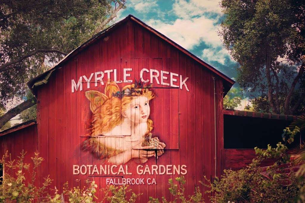 Myrtle Creek Botanical Gardens & Nursery | 2940 Reche Rd, Fallbrook, CA 92028, USA | Phone: (760) 728-5340