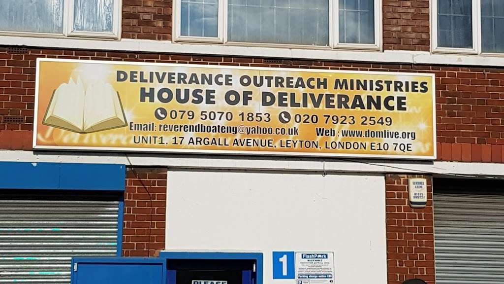 Deliverance Outreach Ministries | 1, 17 Argall Ave, Walthamstow, London E10 7QE, UK | Phone: 020 8539 5443