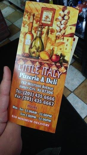 Little Italy Pizzeria & Deli | 762 West Side Ave, Jersey City, NJ 07306, USA | Phone: (201) 435-6666