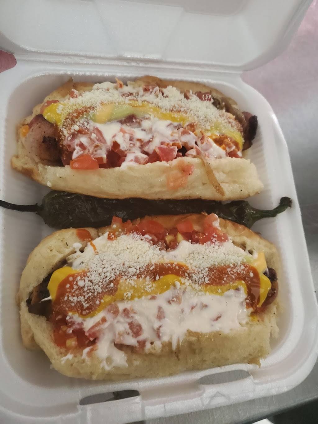 Hot dogs estilo sonora | Central @ 94th, Albuquerque, NM 87121 | Phone: (505) 318-4258