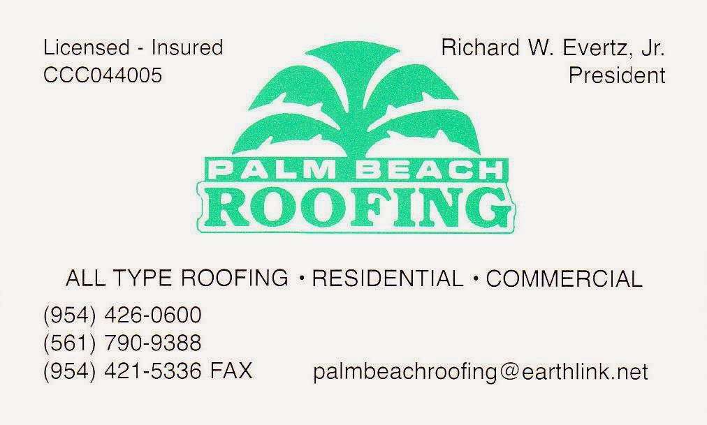 Palm Beach Roofing | 1193 SE 2nd Terrace, Deerfield Beach, FL 33441, USA | Phone: (561) 790-9388
