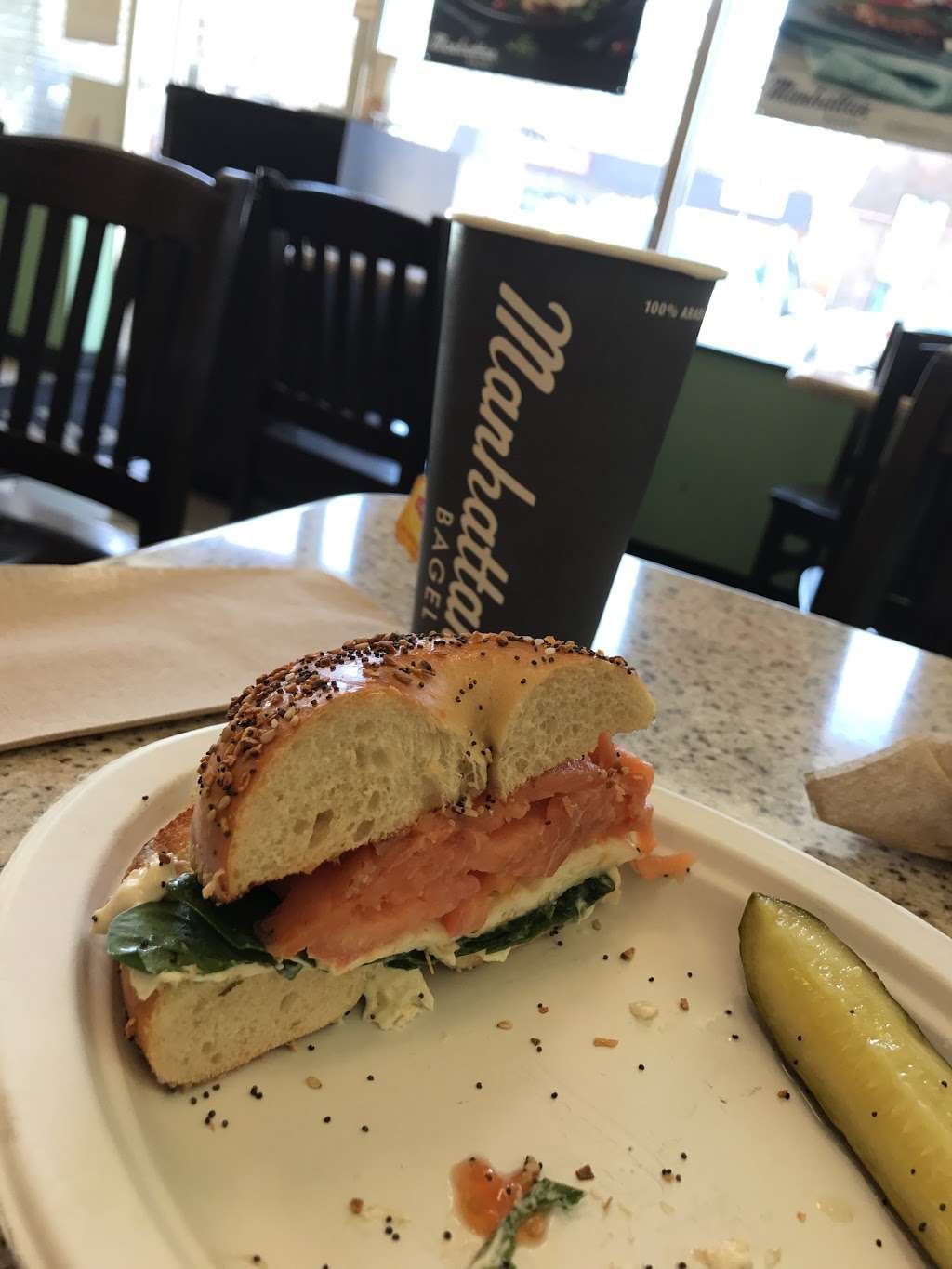 Manhattan Bagel | 445 Market St, Elmwood Park, NJ 07407, USA | Phone: (201) 475-1115