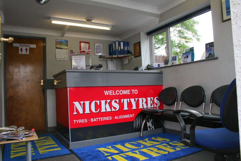 NICKS TYRES LTD | Bentley Garage, Ongar Rd, Brentwood CM15 9SB, UK | Phone: 01277 372779