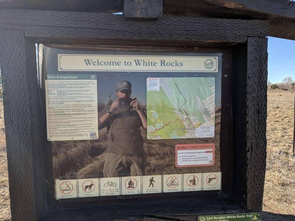 White Rocks Trailhead | N 95th St & W Phillips Rd, Boulder, CO 80301 | Phone: (303) 519-3101