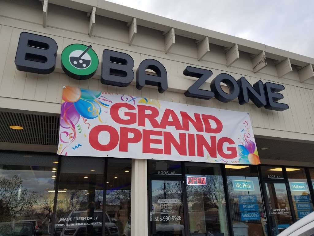 Boba Zone | 5005 S Kipling Pkwy, Littleton, CO 80127 | Phone: (303) 990-9926