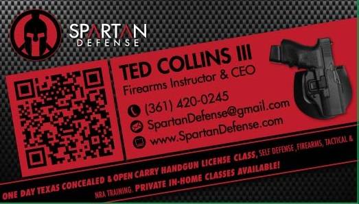 Spartan Defense | 2832 fm 763, 4h Classroom, Corpus Christi, TX 78415, USA | Phone: (361) 420-0245