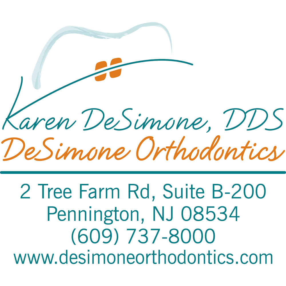 DeSimone Orthodontics: Karen E. DeSimone, DDS | 2 Tree Farm Rd Suite B-200, Pennington, NJ 08534, USA | Phone: (609) 737-8000
