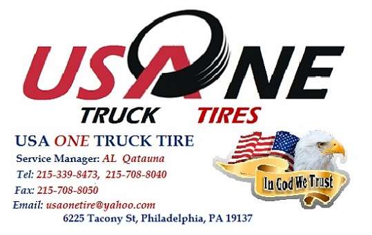 USA ONE TRUCK TIRE | 6225 Tacony St, Philadelphia, PA 19135, USA | Phone: (215) 708-8040