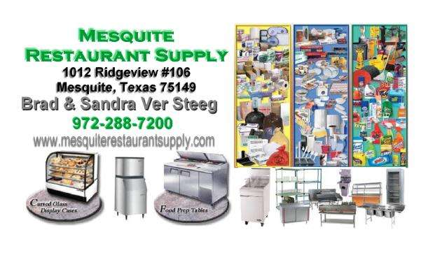 Mesquite Restaurant Supply | 1012 Ridgeview St # 106, Mesquite, TX 75149, USA | Phone: (972) 288-7200