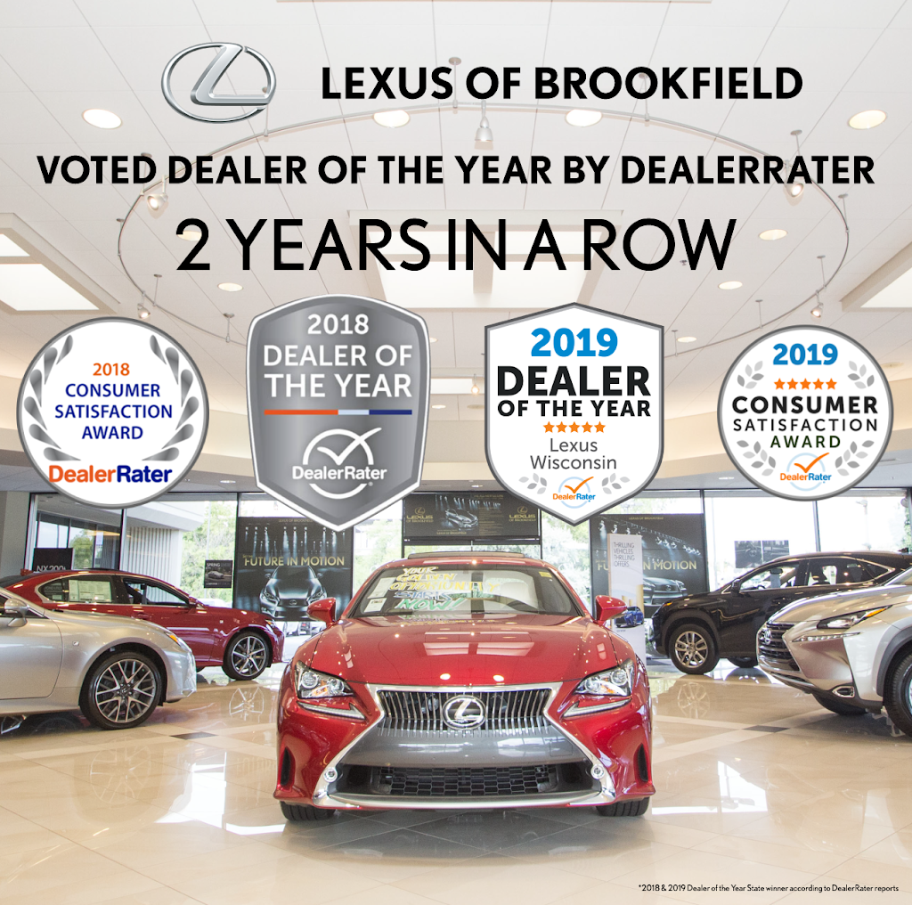 Lexus of Brookfield | 20001 W Bluemound Rd, Brookfield, WI 53045 | Phone: (262) 797-2000