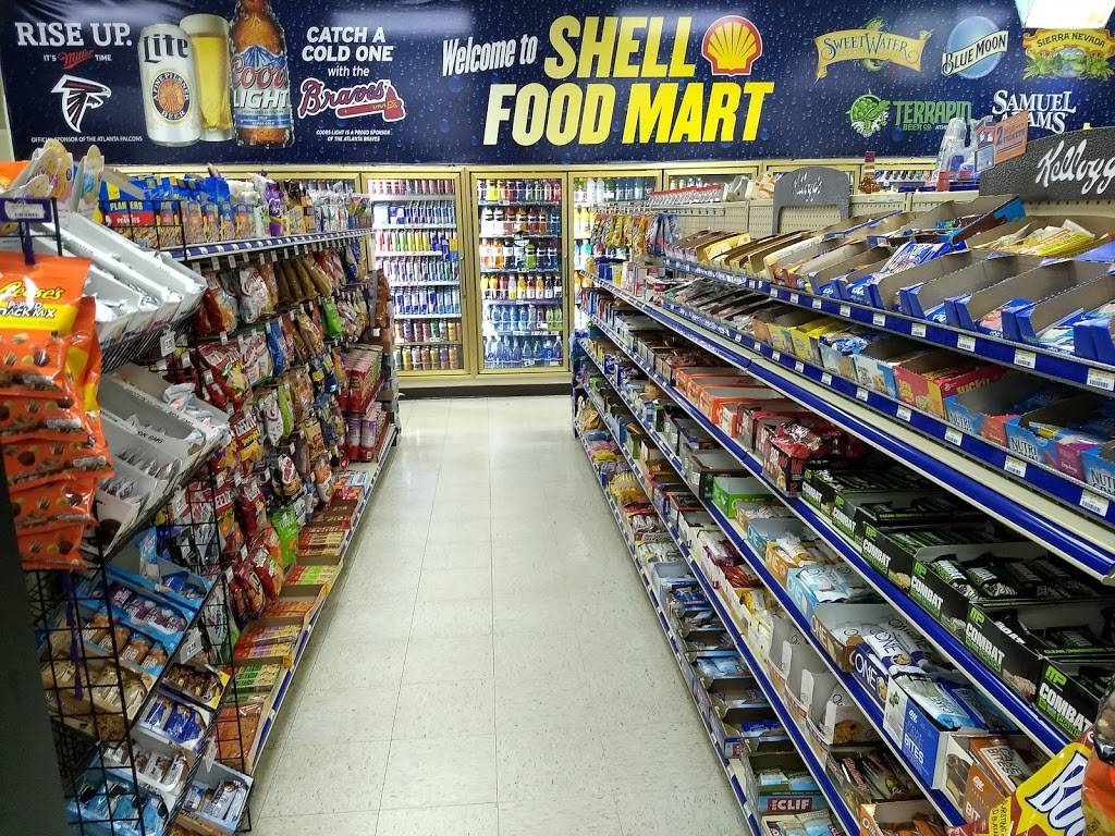 Shell Food Mart | 133 Johnson Ferry Rd, Marietta, GA 30068, USA | Phone: (770) 956-9114