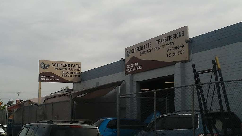 Copperstate Transmissions | 1121 S 21st Ave, Phoenix, AZ 85009, USA | Phone: (602) 340-0644