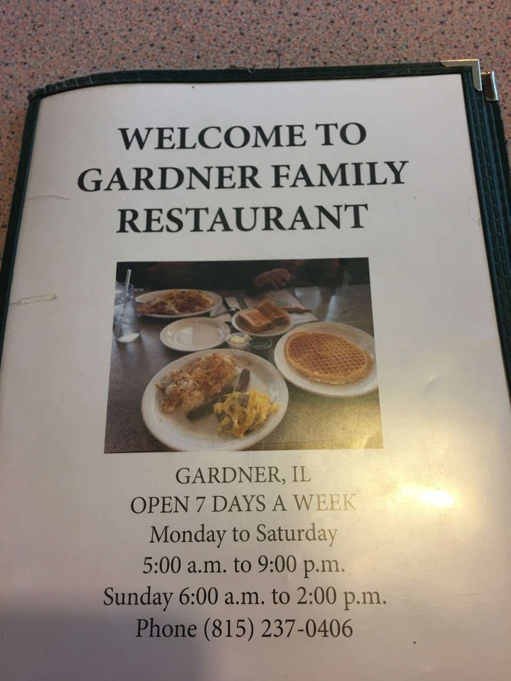 Gardner Restaurant | 425 W Main St, Gardner, IL 60424, USA | Phone: (815) 237-0406