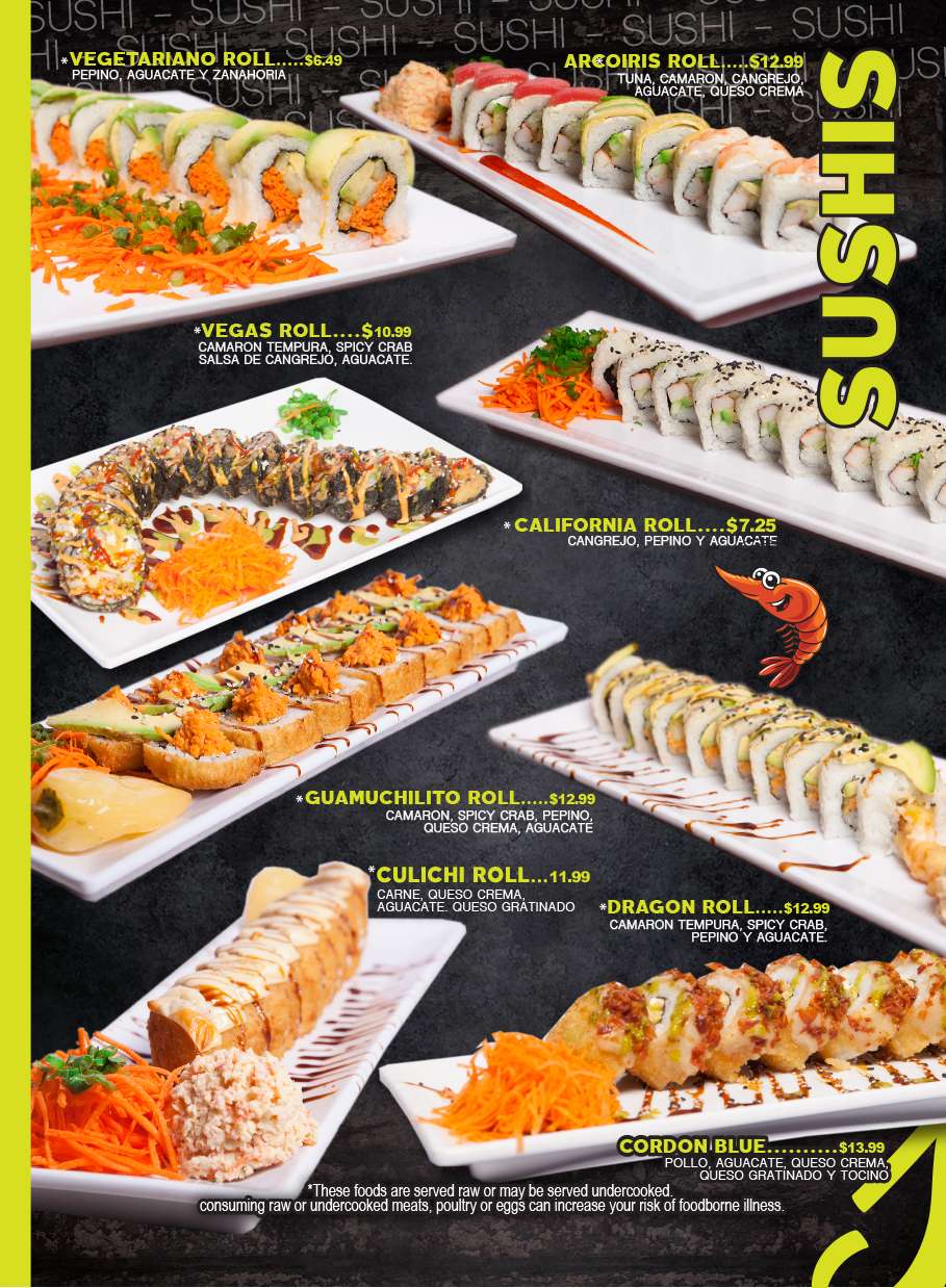 La Resaka Mariscos y Sushi | 9820 W Lower Buckeye Rd #103, Tolleson, AZ 85353 | Phone: (623) 936-0165