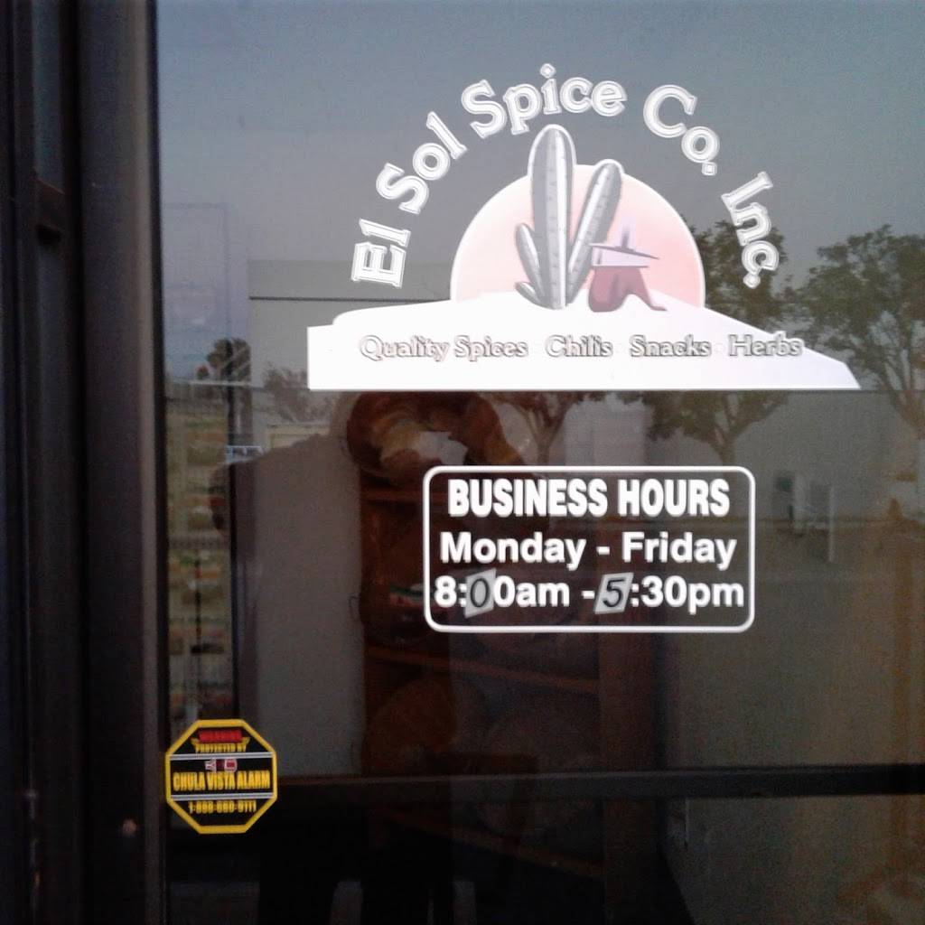 El Sol De Mexico Spice Co | 753 Anita St # F, Chula Vista, CA 91911, USA | Phone: (619) 575-3016