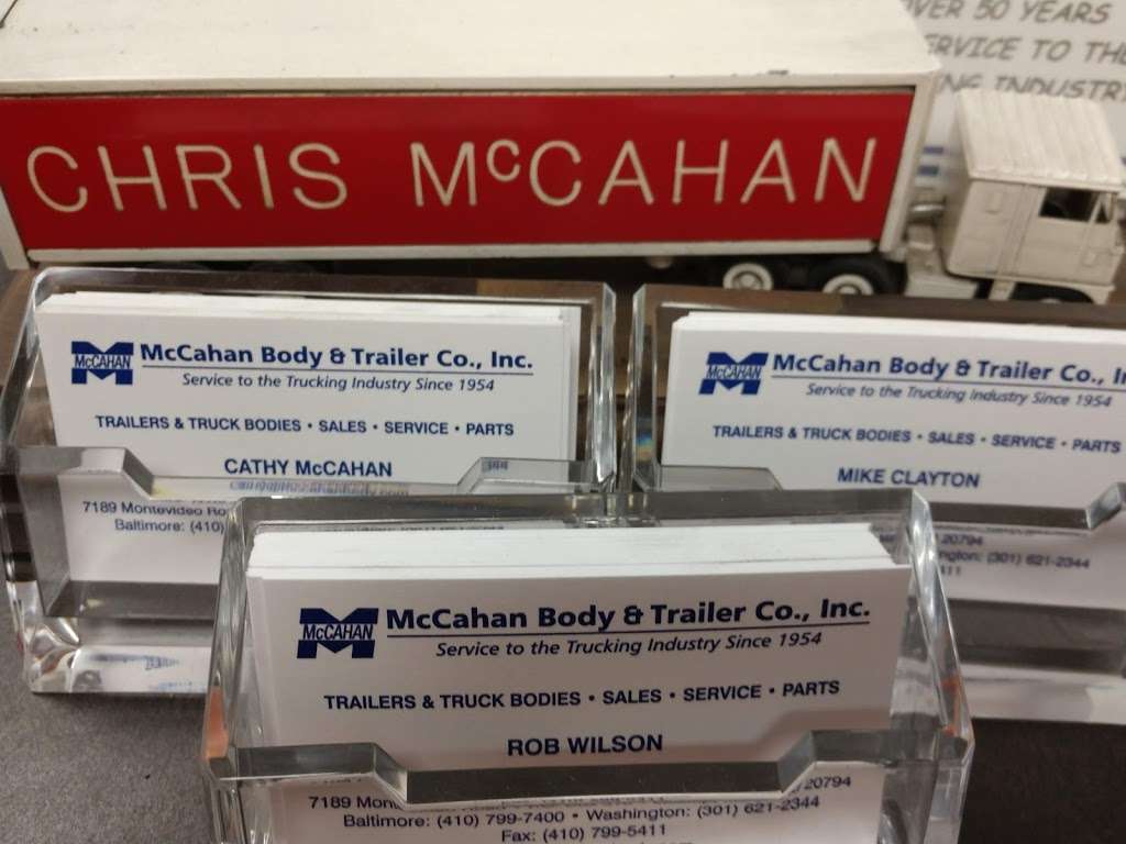 McCahan Body & Trailer Company, Inc | 7189 Montevideo Rd, Jessup, MD 20794, USA | Phone: (410) 799-7400