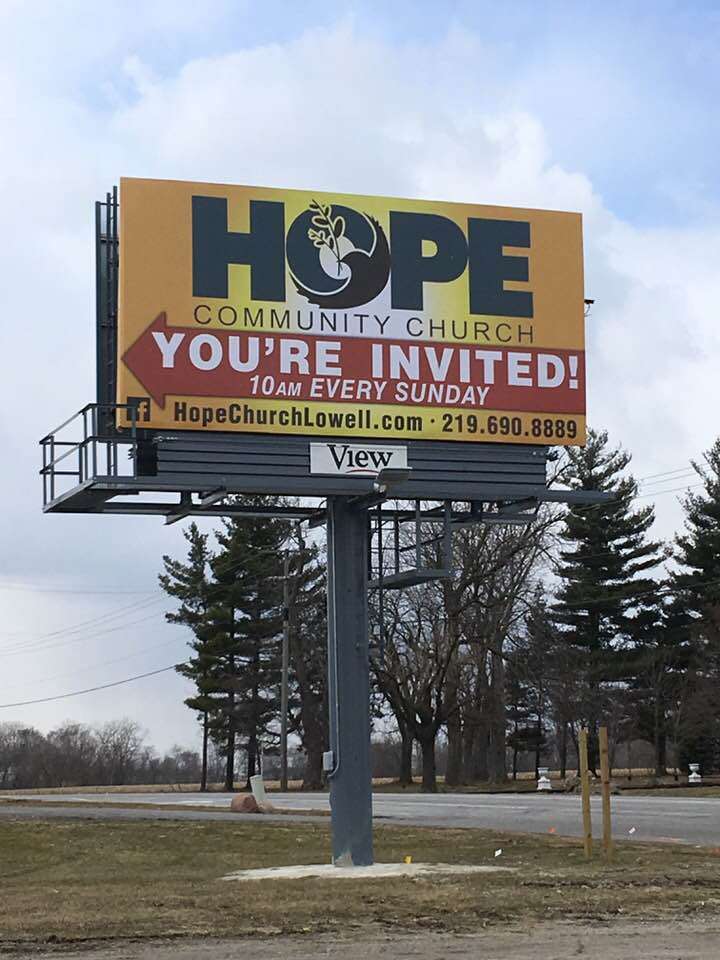 Hope Community Church of Lowell | 10505 W 181st Ave, Lowell, IN 46356, USA | Phone: (219) 690-8889