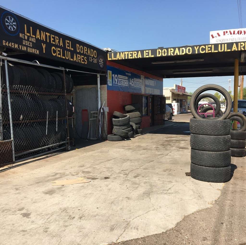 Llantera El Dorado | 6445 W Van Buren St, Phoenix, AZ 85043, USA | Phone: (623) 518-4763